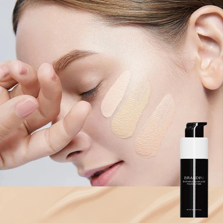 High Quality Foundation Liquid Full Cover Long Lasting Matte Waterproof Makeup Foundation