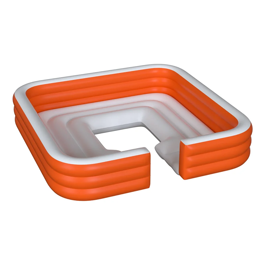 Large Durable Inflatable Sofa Pool for Indoor and Outdoor Relaxation Water-Resistant Design for Outdoor Parks Water Activities