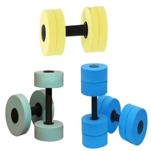 Portable Floating Dumbbell Premium Quality EVA Material with ABS Pipe and NBR Hand Grip for Swim Training