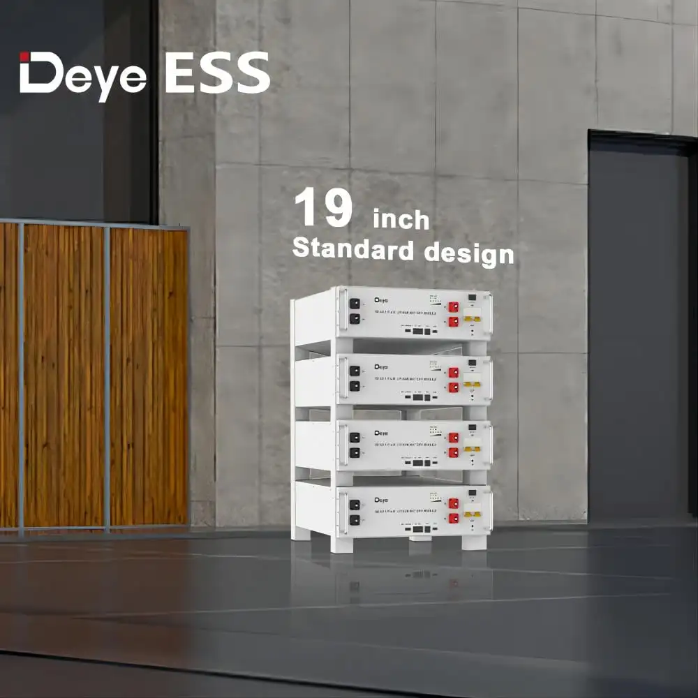 ЕС склад Deye Se-G5.1 Pro-B EU в наличии 3U 51.2V100Ah система хранения энергии Lifepo4 батарея литиевая