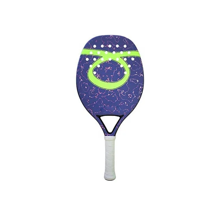 Diy Logo Print 12K beach Tennis Rackets Padel From China Factory