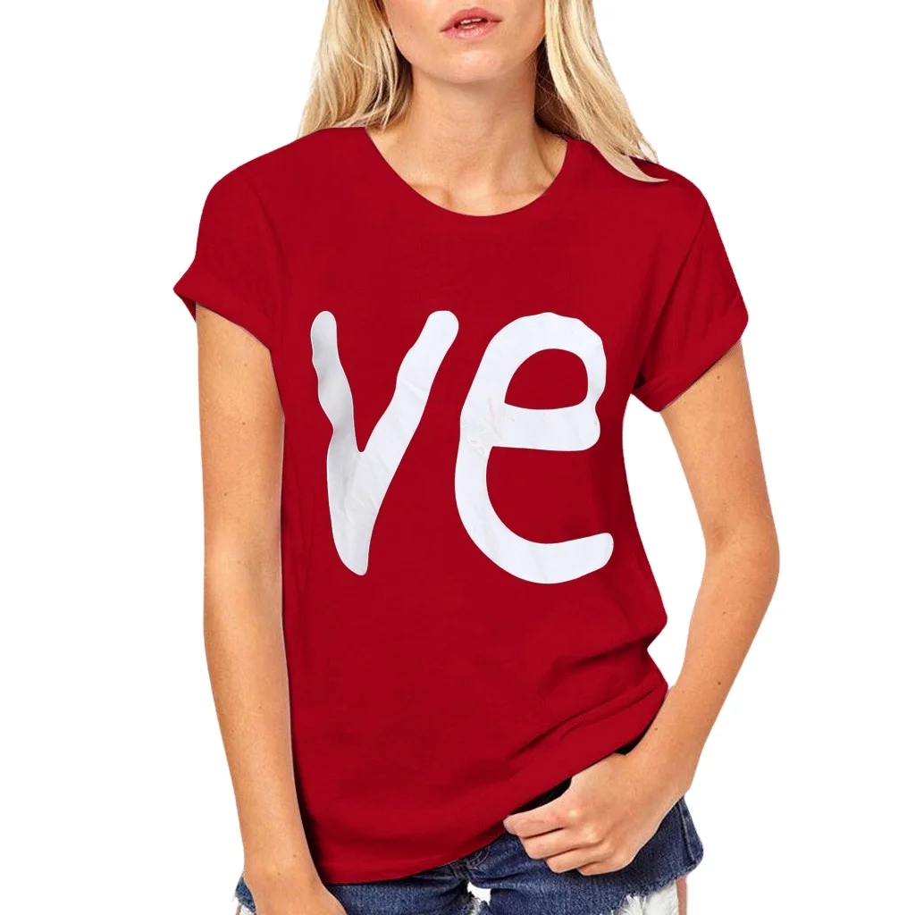 Оптовая продажа новый дизайн женская футболка с принтом разноцветная коротким рукавом из бангладеш