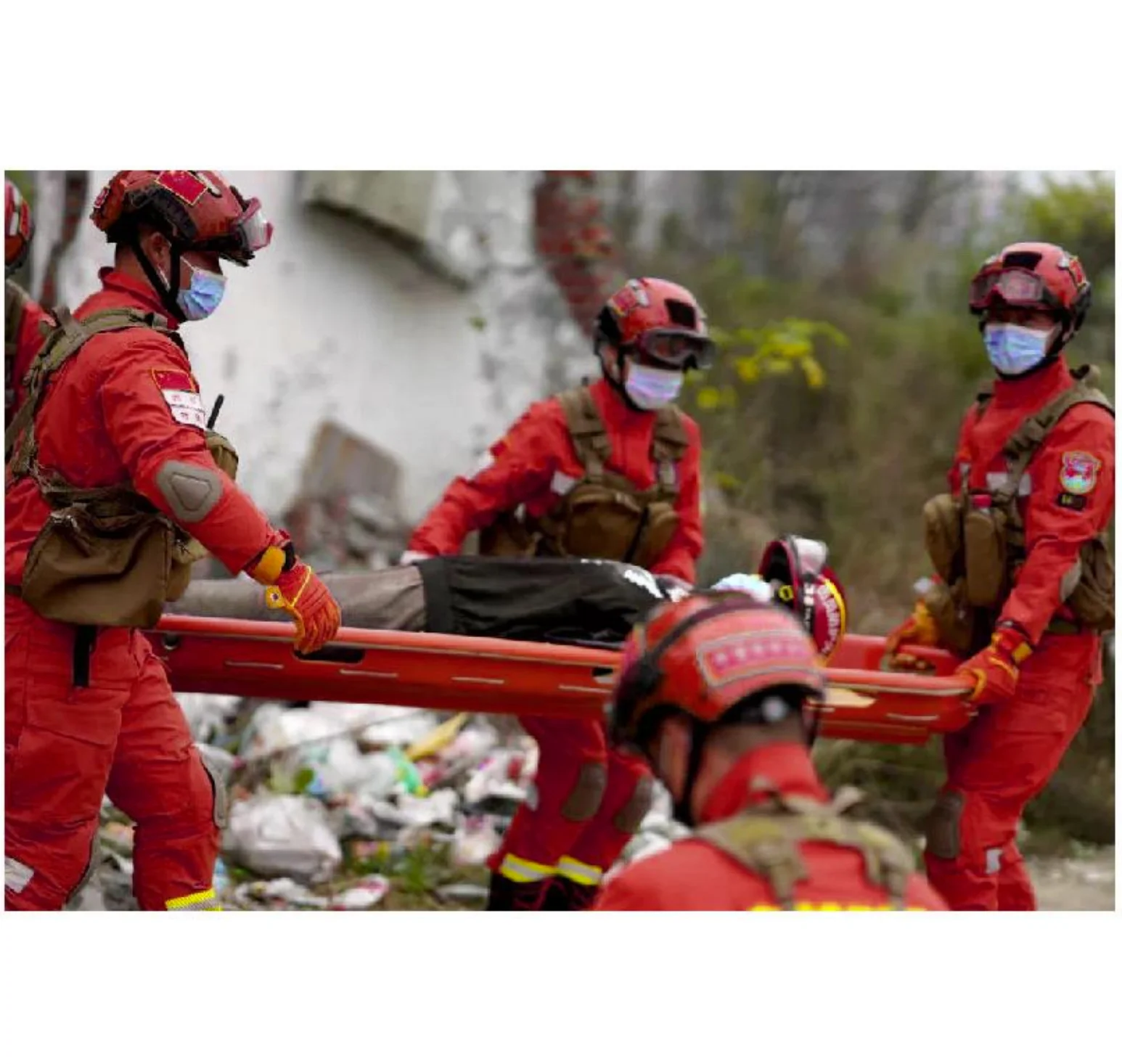 Компасармированный пожарный шлем из углеродного волокна спасательный Красный защитный