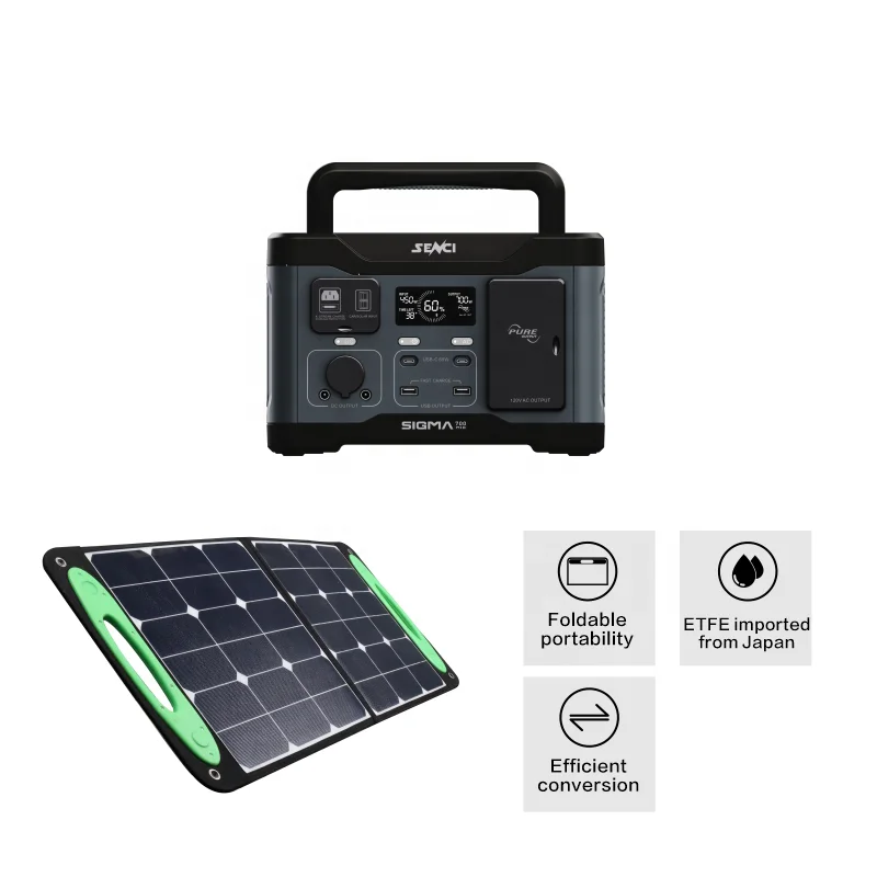 600 Вт 512wh перезаряжаемый 110v 220v 230v 340v дисплей умный динамический Резервное питание портативная электростанция Солнечный источник питания
