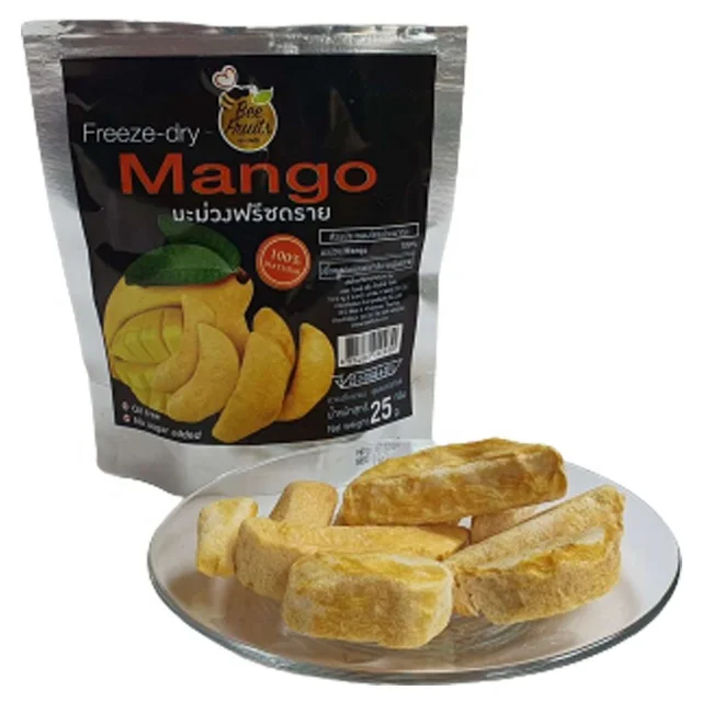 Премиум 100 мешков 25 г Замороженные сушеные манго здоровые закуски из Таиланда Лучшая цена Высокое качество 100% натуральные