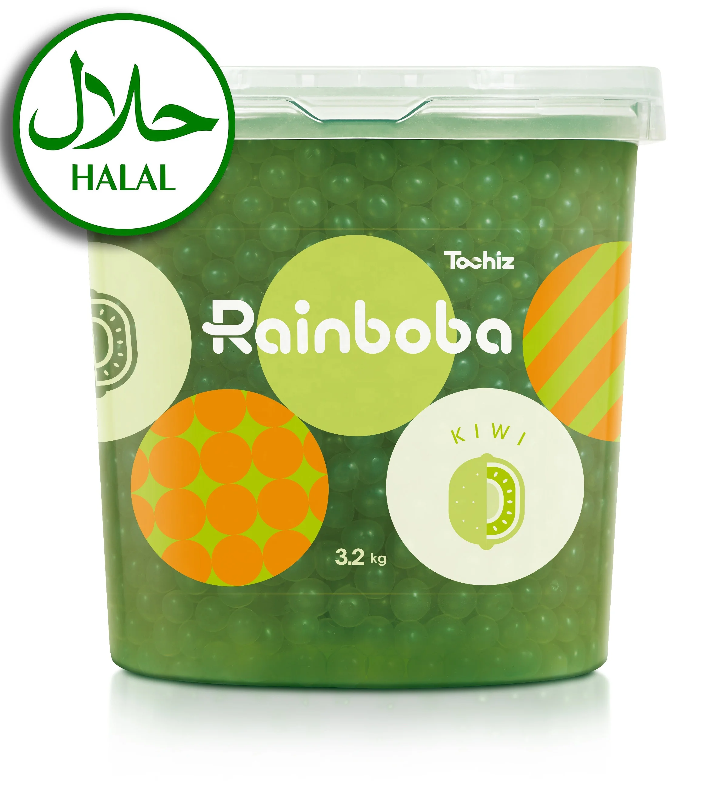 Халяльные жемчужины с ароматом киви от премиального поставщика из Тайваня