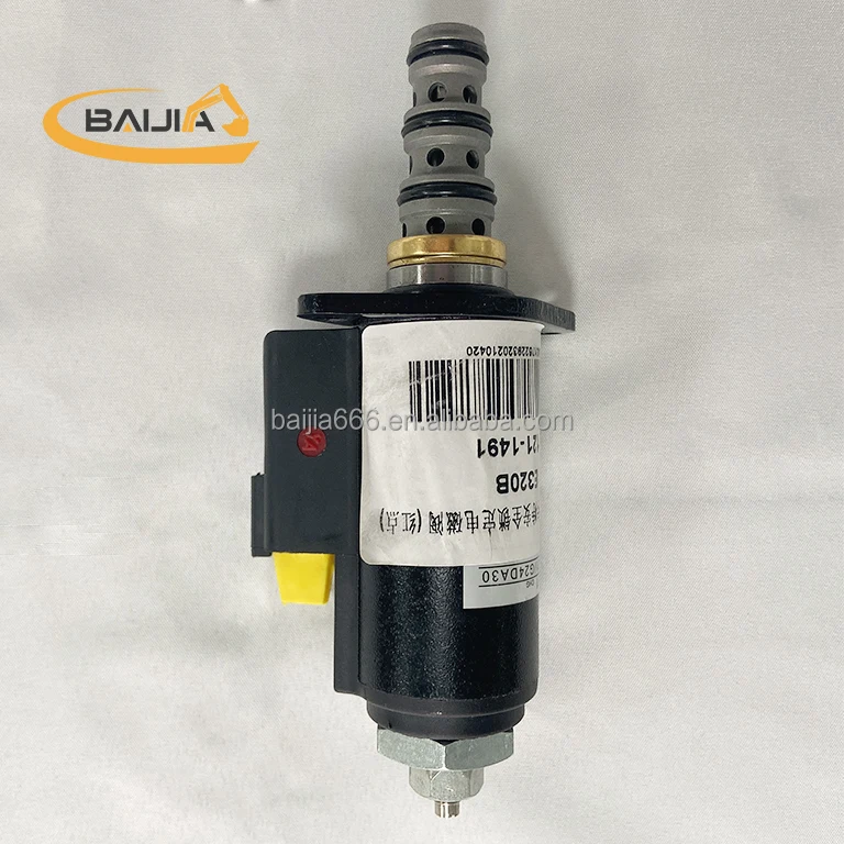 OEM Высокое качество E320B E320C главный насос экскаватора Соленоидный клапан 121-1491 1211491