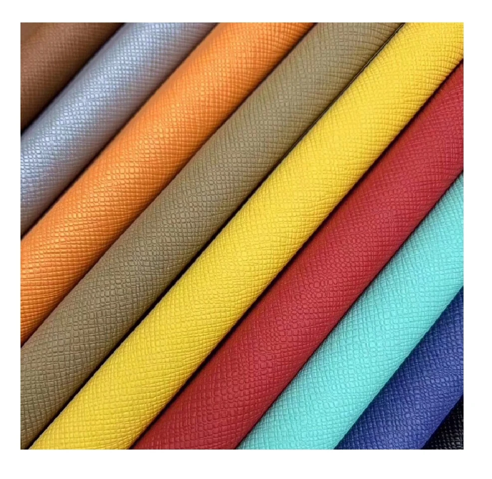 UV-Resistant - Luxurious Car Interiors -  Embossed PVC faux leather for car seat