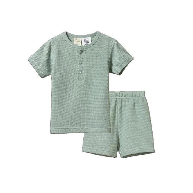 Wholesale Custom Design High Quality Good Price Baby Children Sleepwear Pyjama Short and Long Sleeves Vietnam Manufacturer