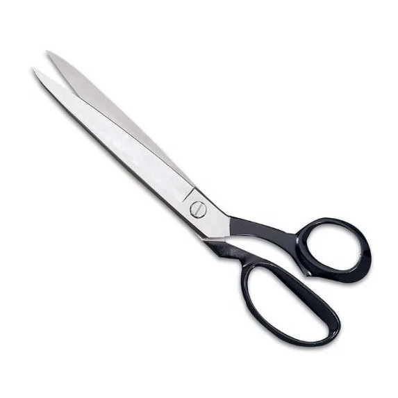 Heavy Duty Embroidery Scissors Full Stainless Steel Professional Tailor Scissors Household Sewing Clothes Scissors