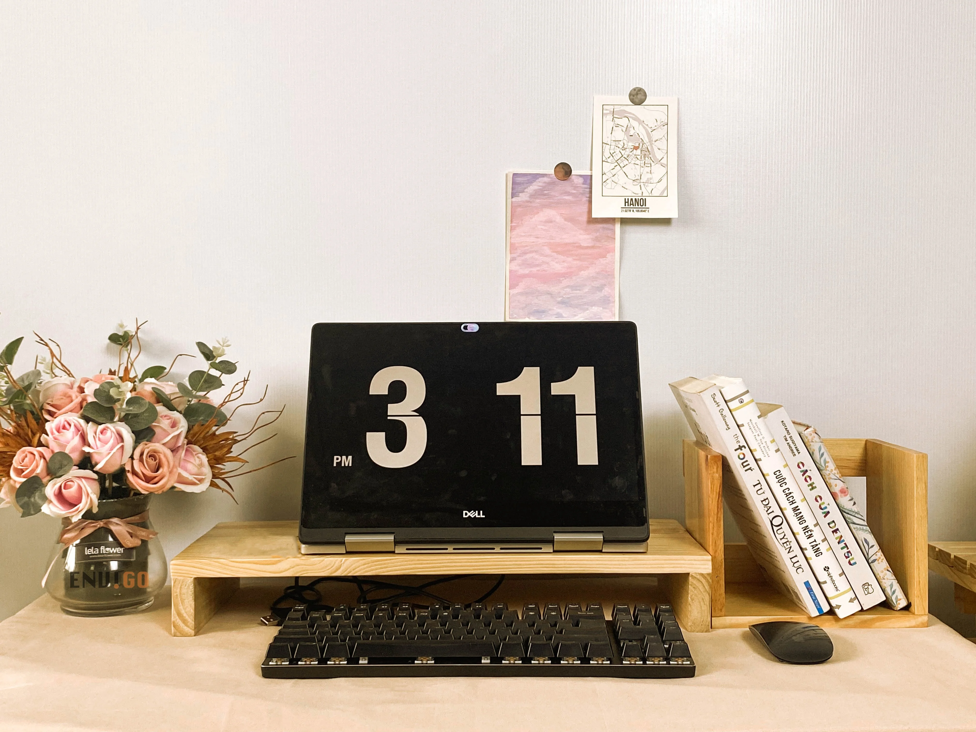 Best price high quality sturdy wooden Monitor , TV stand Detachable TV desk 1 Layer TV , monitor stand