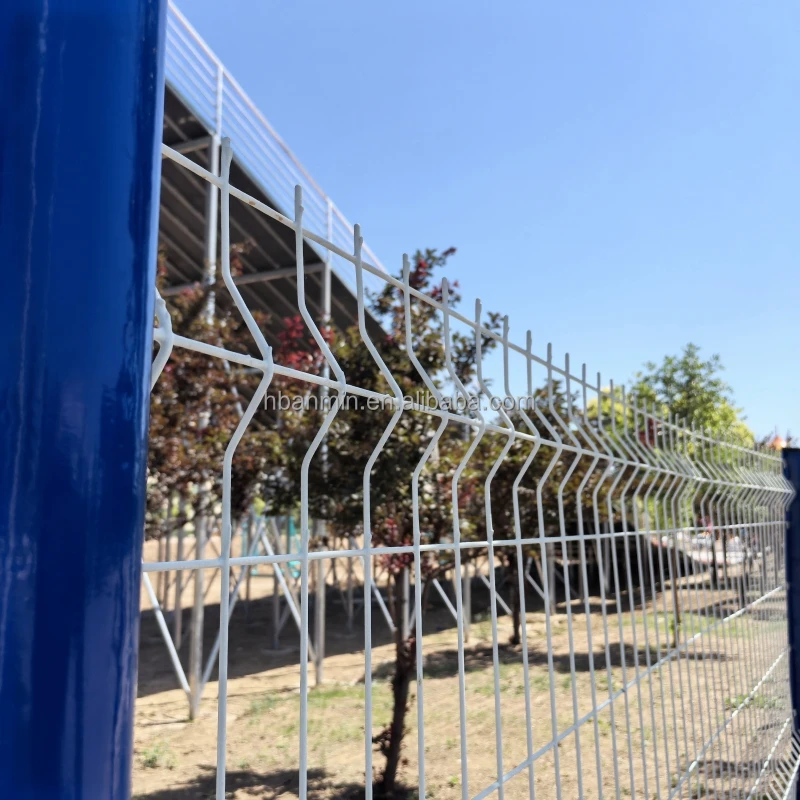 Easily Assembled Net PVC Strip Mesh Weld Used Wire Cloture Panels3d Fence