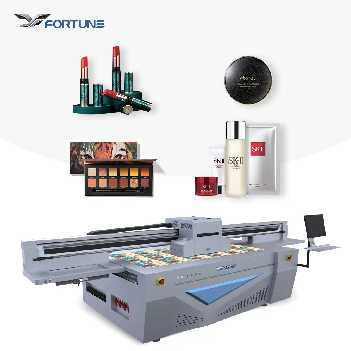Digital UV printing Ceramic tiles printer Flatbed uv plotter For mobile phone covers  2513 UV Flatbed Printer