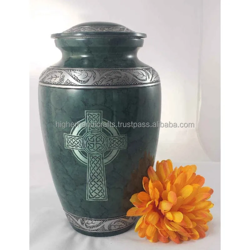 Diamond Cut Black Cremation Urn for Ashes Customized Size for Adult Child Pet Burial Urns Wholesale Funeral Supplies