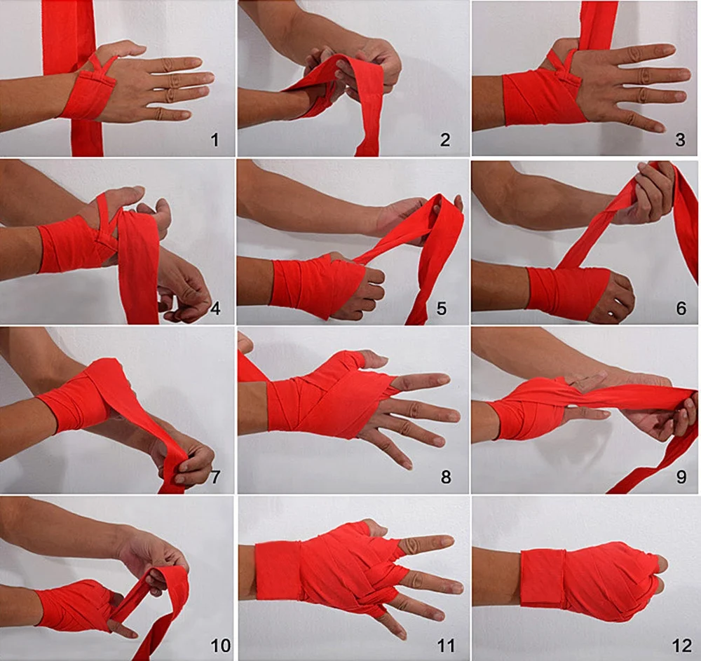 Wholesale Price Boxing Fist Quick Easy Gel Gloves Hand Wraps Inner Gloves Bandages Protective Boxing Training 2024