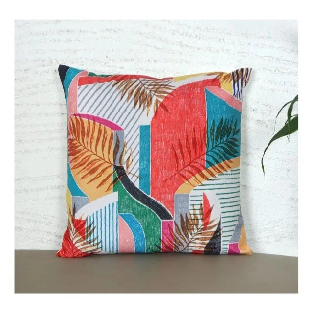 Ultimate Classy Simple Luxury Gold Leaf Collection Embroidered 45*45cm Pillow Case Sofa Cushion Pillow Cases Home Decoration