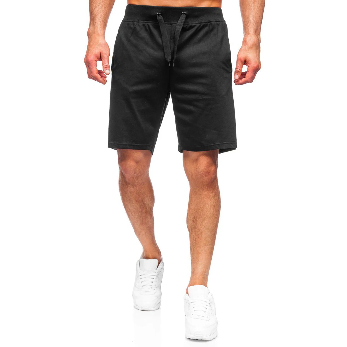 Mens Gym Fitness Shorts Running Jogging Sports Loose Cool Mesh Quick Dry Bodybuilding Sportswear Male Shorts