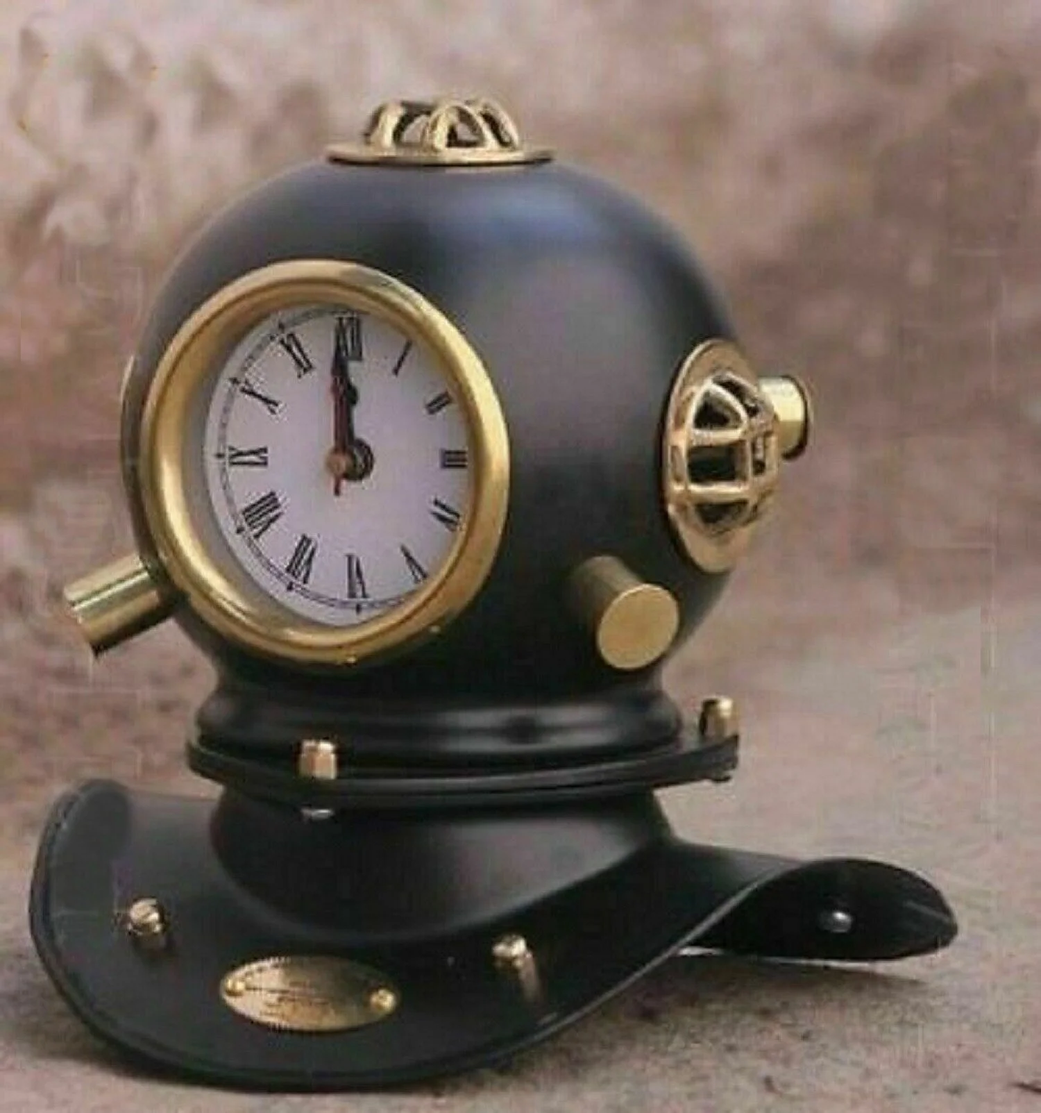 Морской в винтажном стиле водолазов шлем подходит для морского дайвинга шлема с часы декор