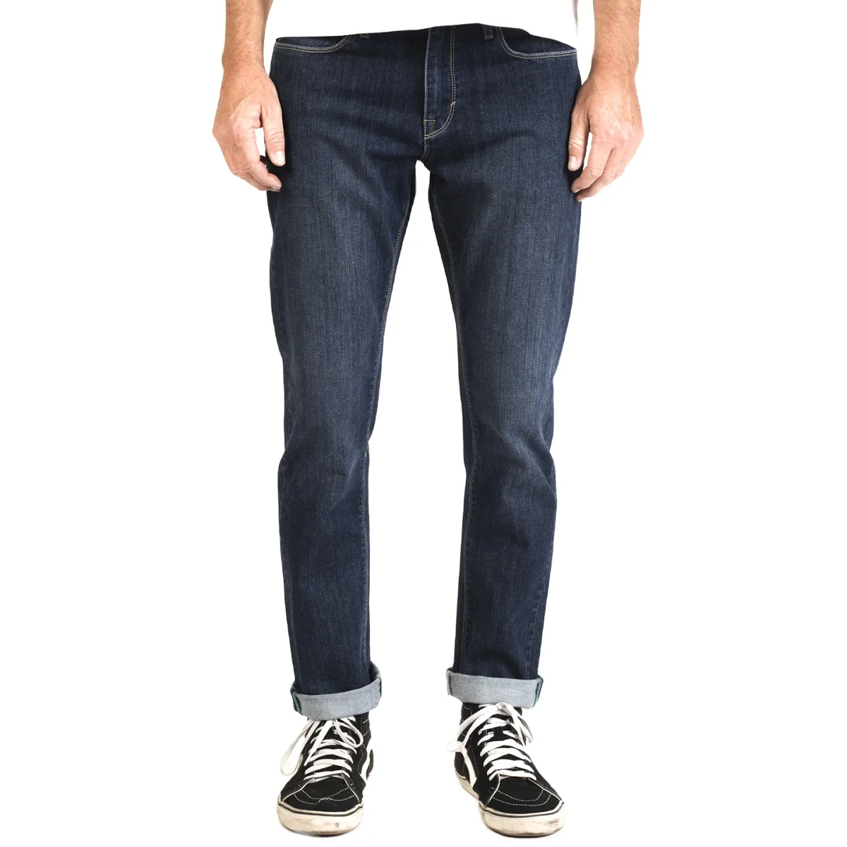 Customized OEM Support Male Casual Denim Jeans Cotton Spandex Slim Fit Straight Jeans For Men From Bangladesh