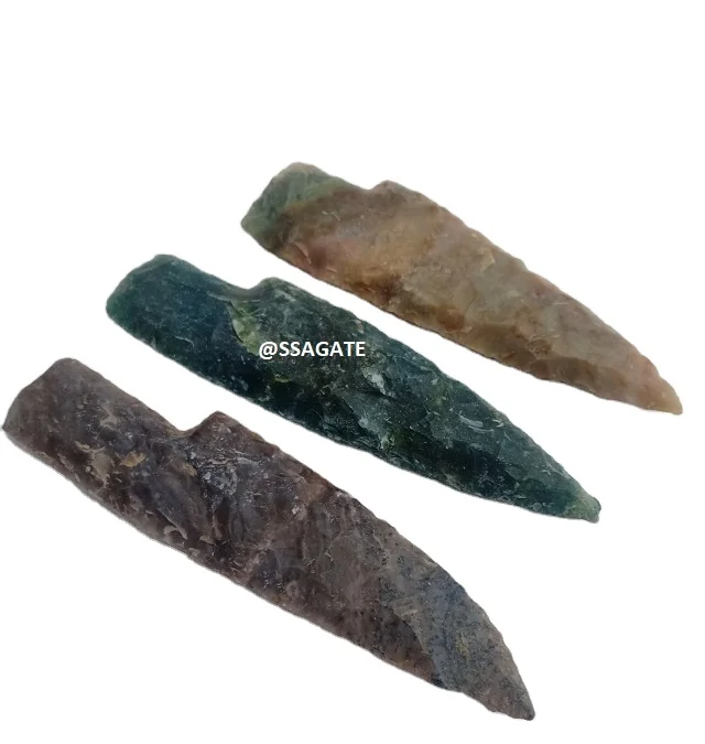 Hand Knapped Agate Knife 6 Inch for Spiritual Healing  Hand Made Natural Shapes Buy Online From S S Agate