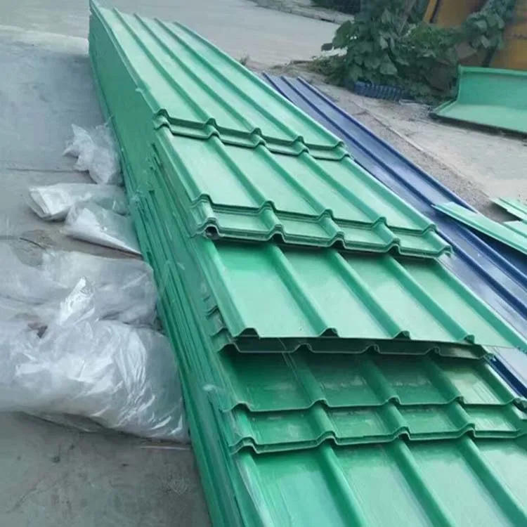 Fiber Glass Corrugated Sheet FRP Fiberglass Roofing Sheet for Construction Welding and Cutting Services Included
