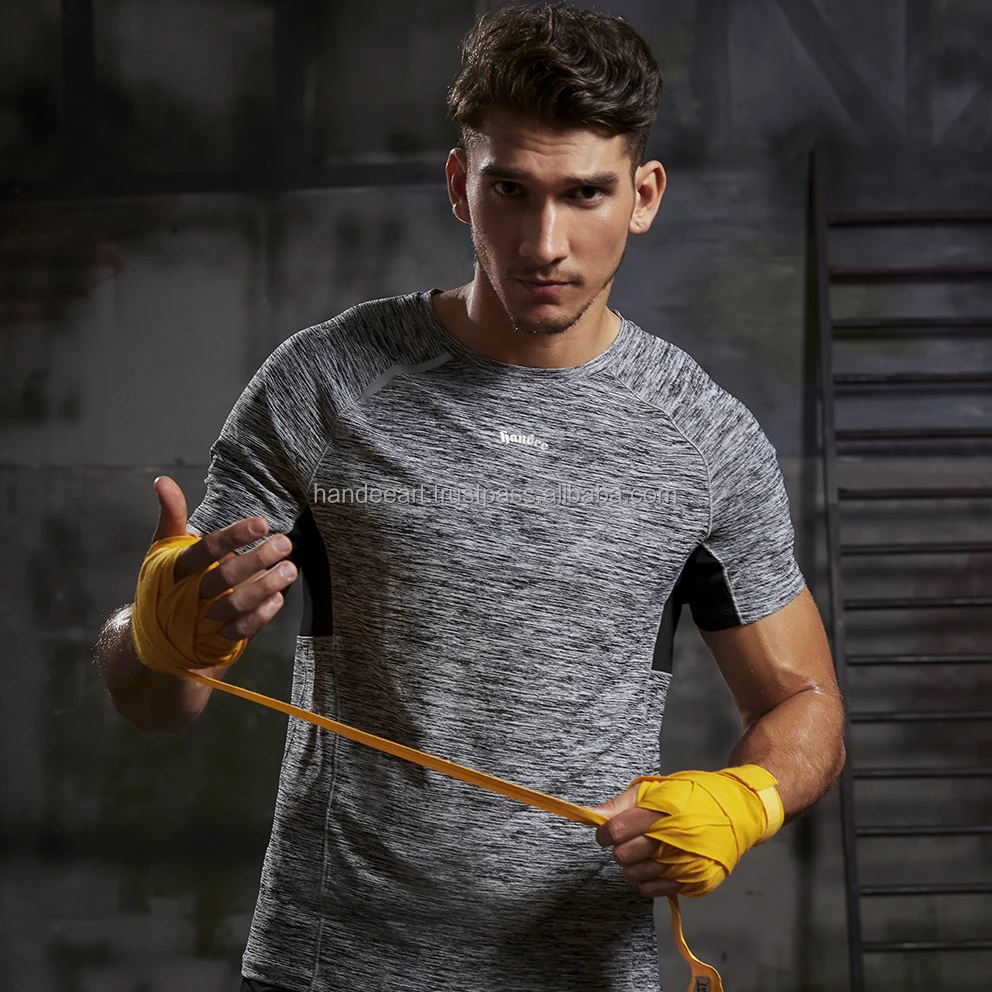 Fitness Clothing Sublimation Sport Quick Dry T shirts Moisture Wicking Fabric Quick Dry Gym Clothing Wholesale For Running