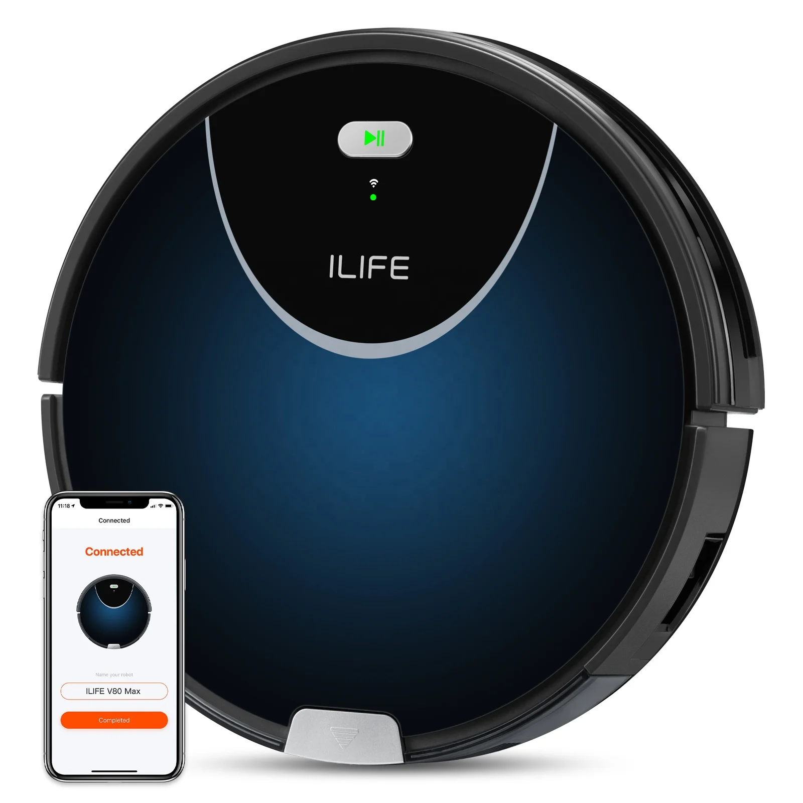 ILIFE V80 Max Mop Suction 2000Pa Superior Nidec Brushless Motor APP Control