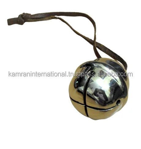 Сани в стиле POLAR EXPRESS серебристого цвета с кожаным ремешком