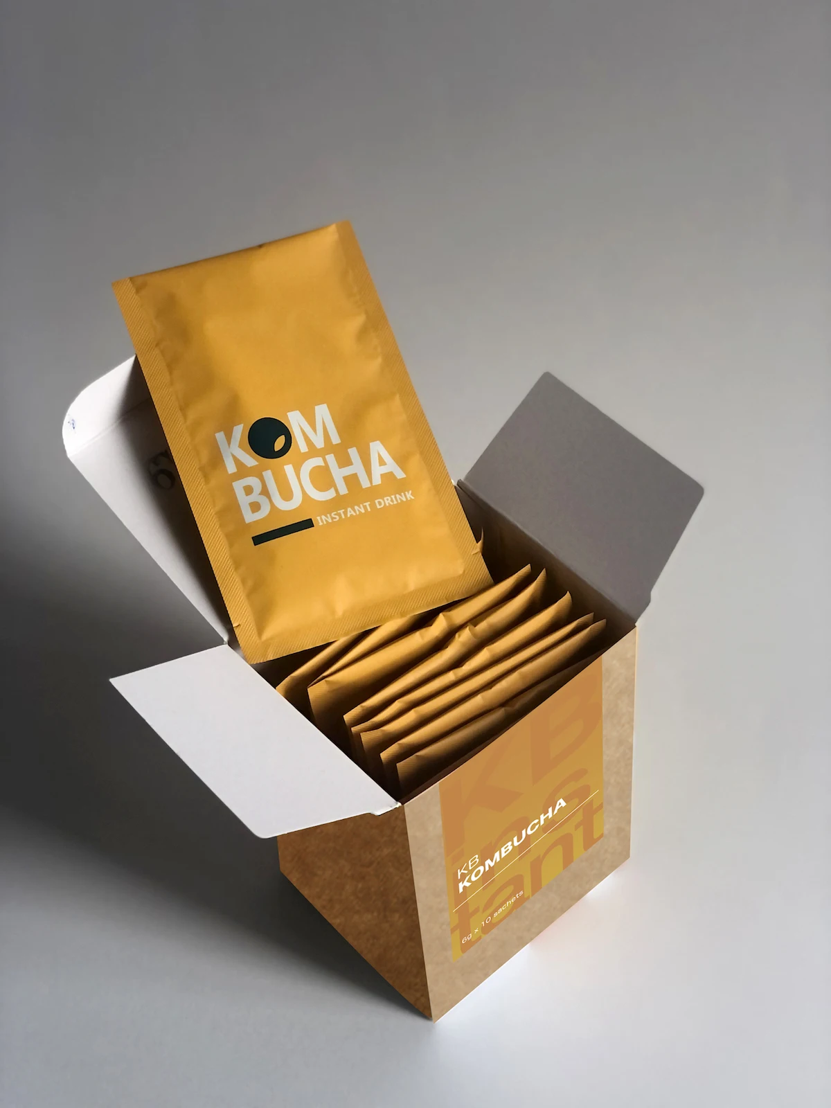 Natural kombucha powder detox enzyme drink slim tea beauty skin care OEM ODM available