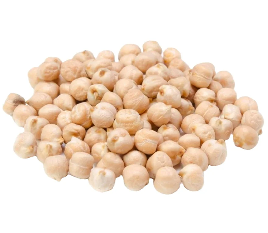 Sustainably Grown 9 mm White Kabuli Chickpeas (Garbanzo Beans) - Non-GMO, Pesticide-Free