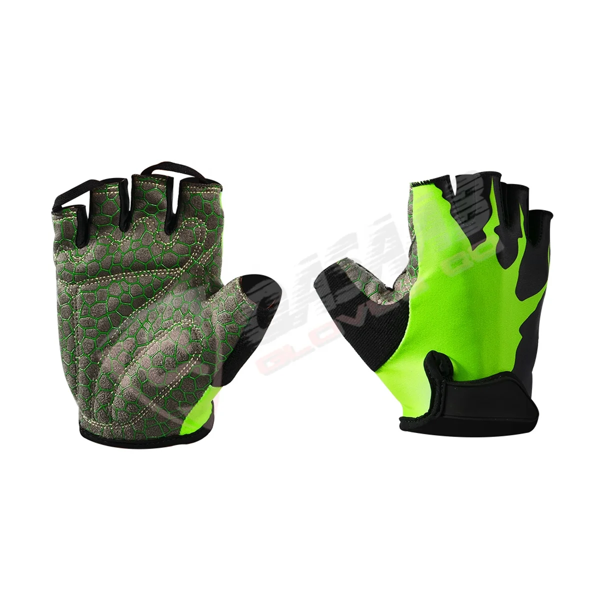 Спортивные защитные перчатки на полпальца для фитнеса велосипеды открытом воздухе Нескользящие устойчивые к порезам спортзала тренировок бодибилдинга