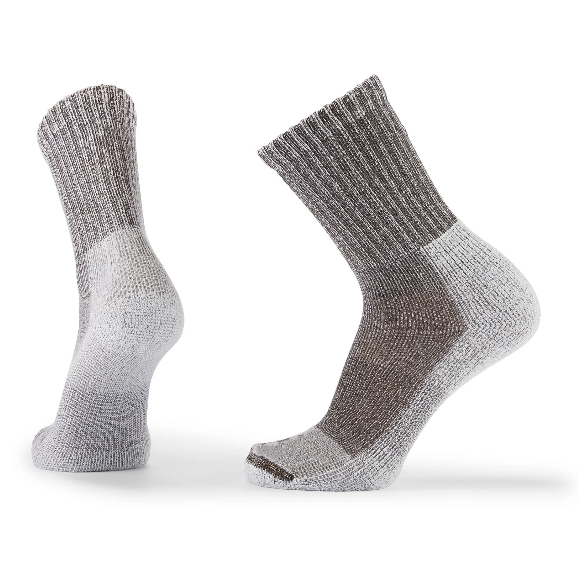 OEM Fit Knitting Crew Sports Heated Men Women Outdoor Hiking Trekking Cycling Super washed Anti-Microbial 50% Merino Wool Socks