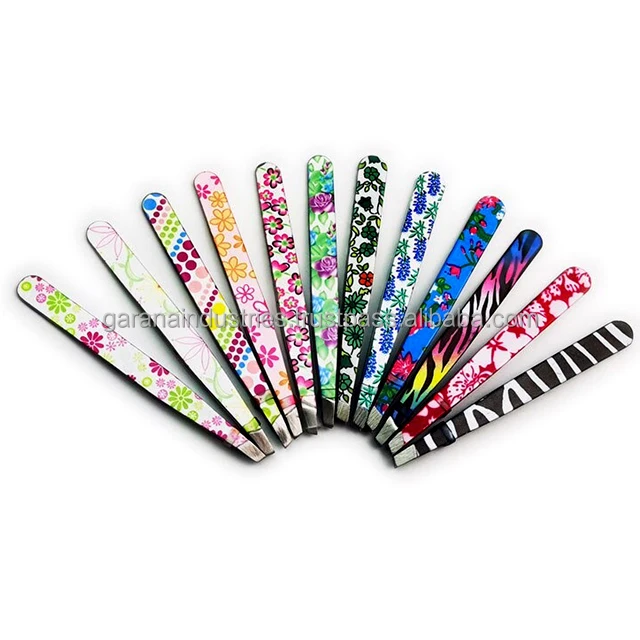 
Multicolor Hair Eyebrow Plucker Eyebrows Tweezers 