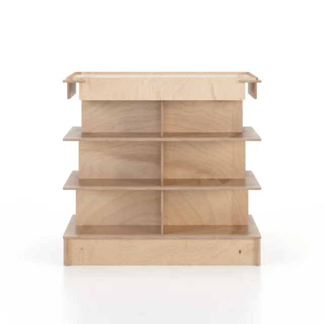 Display Island Retail Shop Trade Show Standing Table Display Unit Fashion Island Display Rack