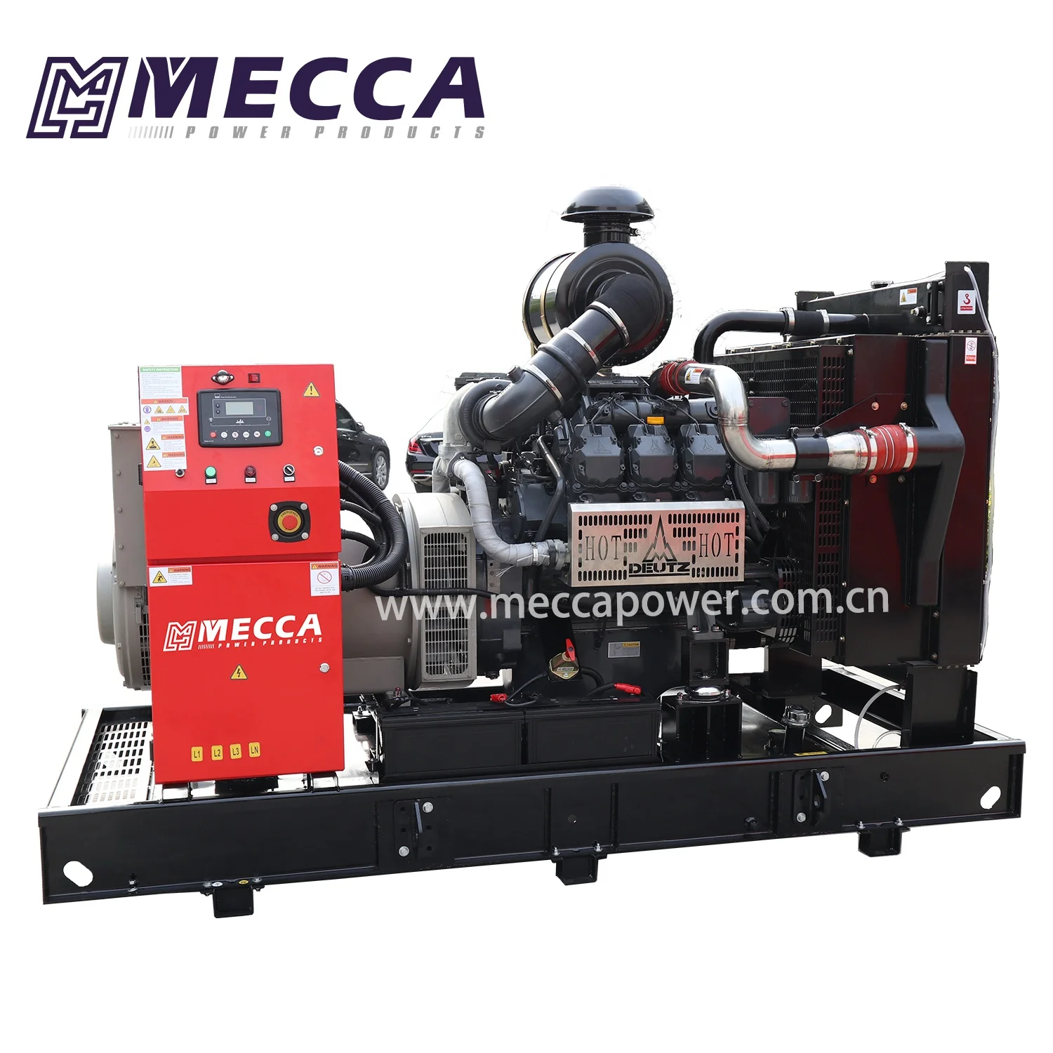 60kw 70kw 80kw 220V 380V 440V Open Type Water Cooled Diesel Generators With Deutz Engine
