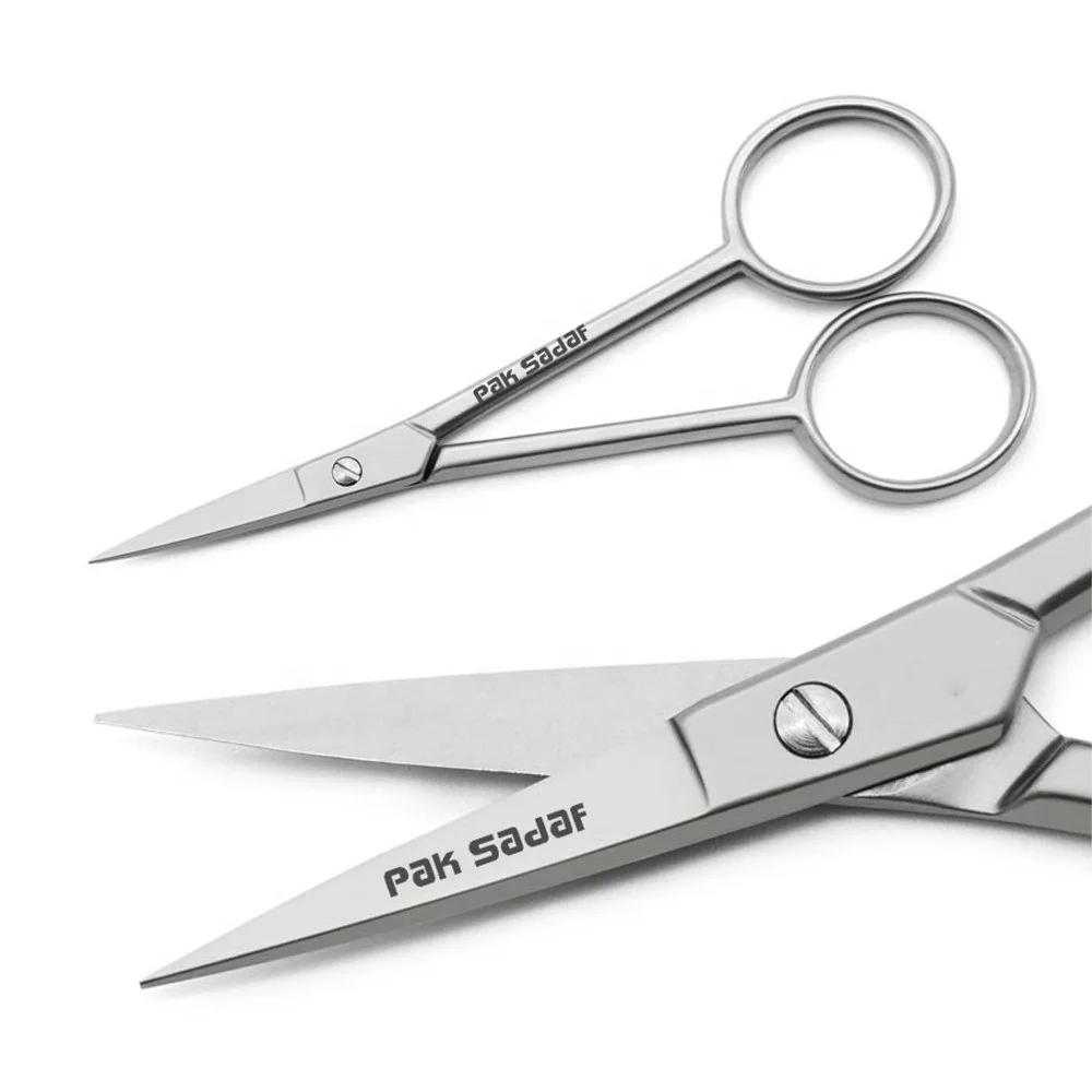 Одноразовые ножницы 10 см прямые лезвия из нержавеющей стали для полировки настоящий винт.