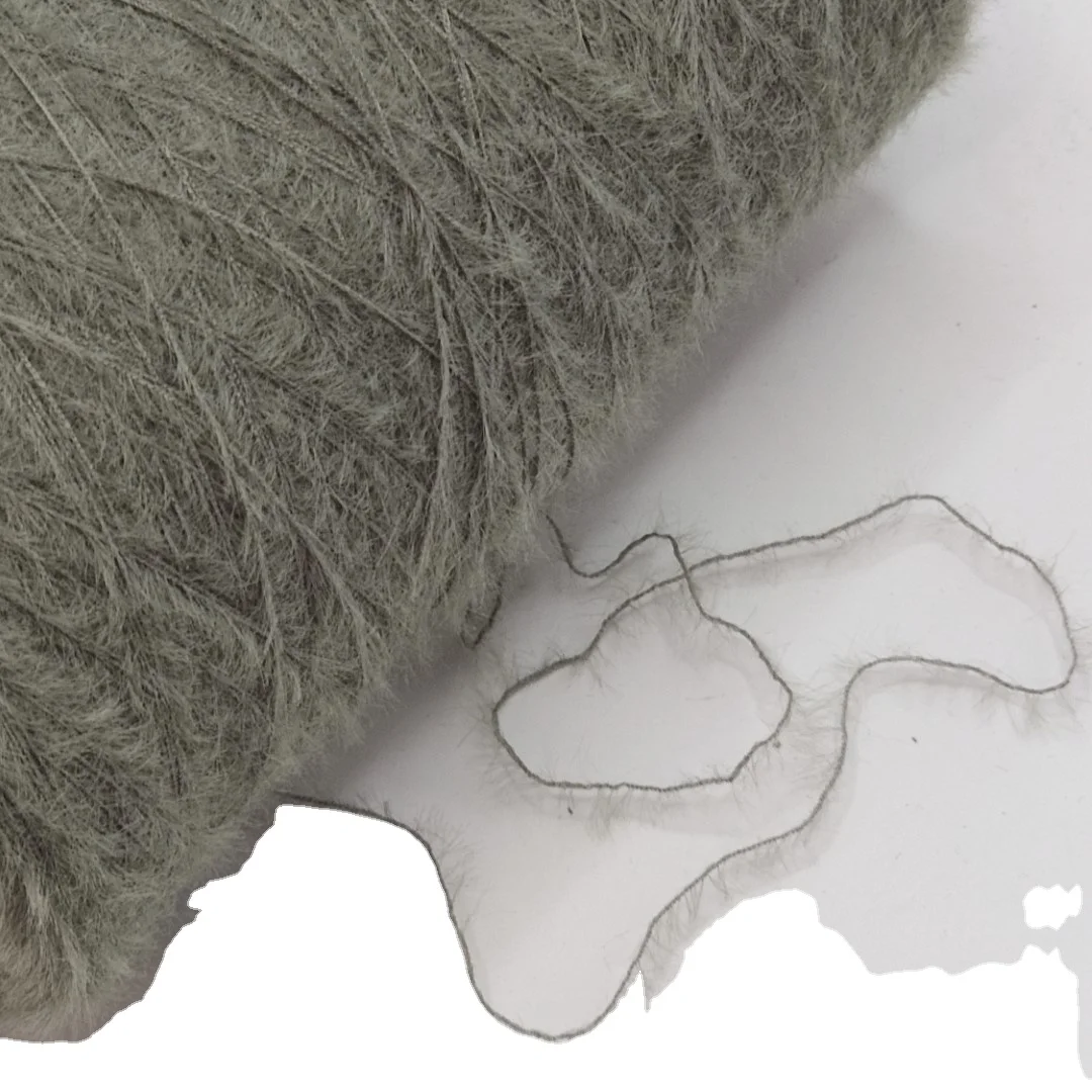 Hot sale fancy polyester yarn feather yarn for knitting weaving gloves sweaters socks