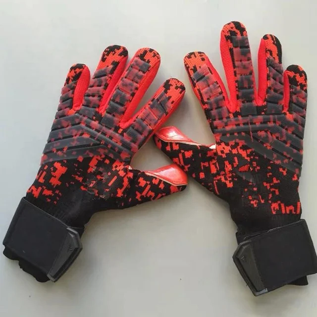 Goalkeeper Gloves-Design your Cheap price Professional Custom German Latex Goalkeeper Gloves Custom Logo Soccer Gloves