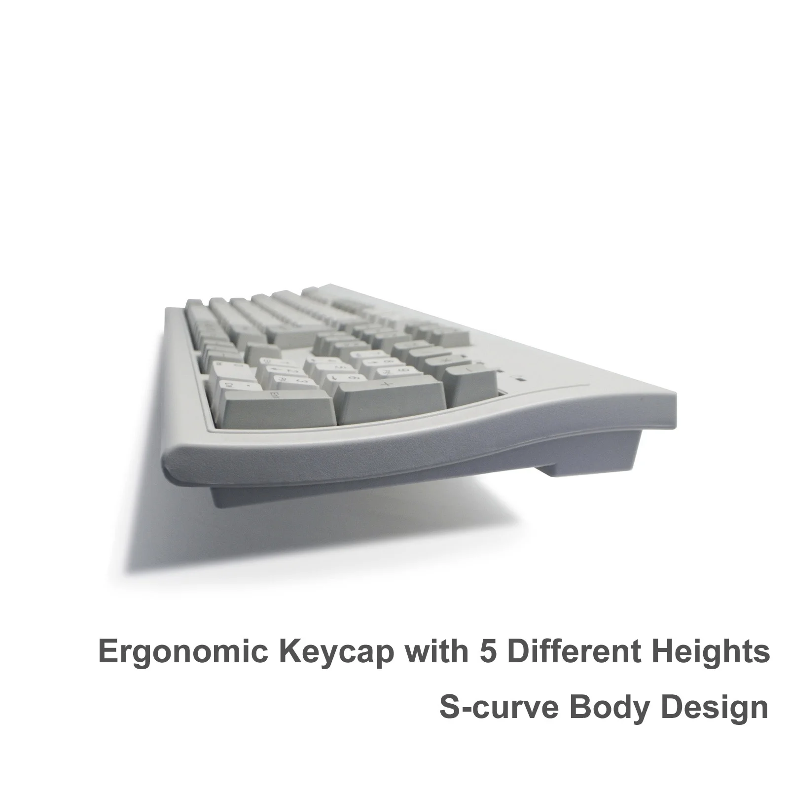 Классическая эргономичная компьютерная USB-клавиатура в стиле ретро с 24 клавишами Anti-ghosting из Тайваня