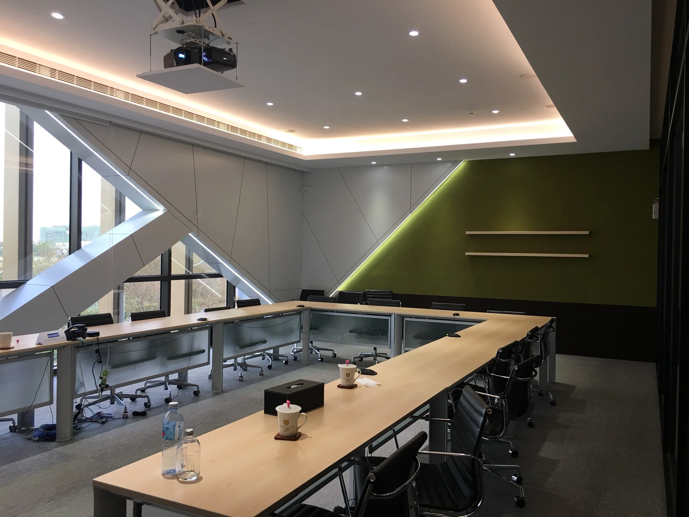Composite Sound Insulation Board Eco-Friendly Fire-Proof Soundproof Panel for Office Building