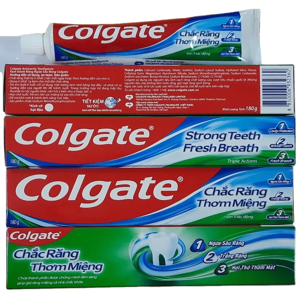Premium Quality Best Selling New Arrive Teeth Use Col Gate Toothpaste Super Strong  180g