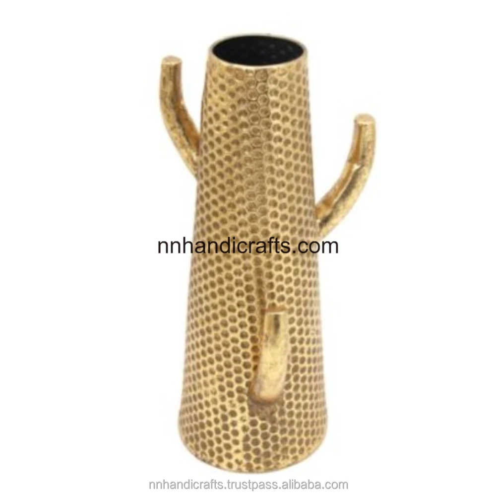 Kitchen Hotel Restaurant Home Decoration Steel Iron White Powder Coated Perforated Other Vase URNs & Jars Floor Vase Floor Vases