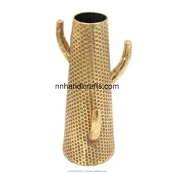 Homeware Hotel ware Restaurant Barware Metal Aluminium Golden Gold Plated Tapper Cylendrical Small Medium Big Latest Small Home