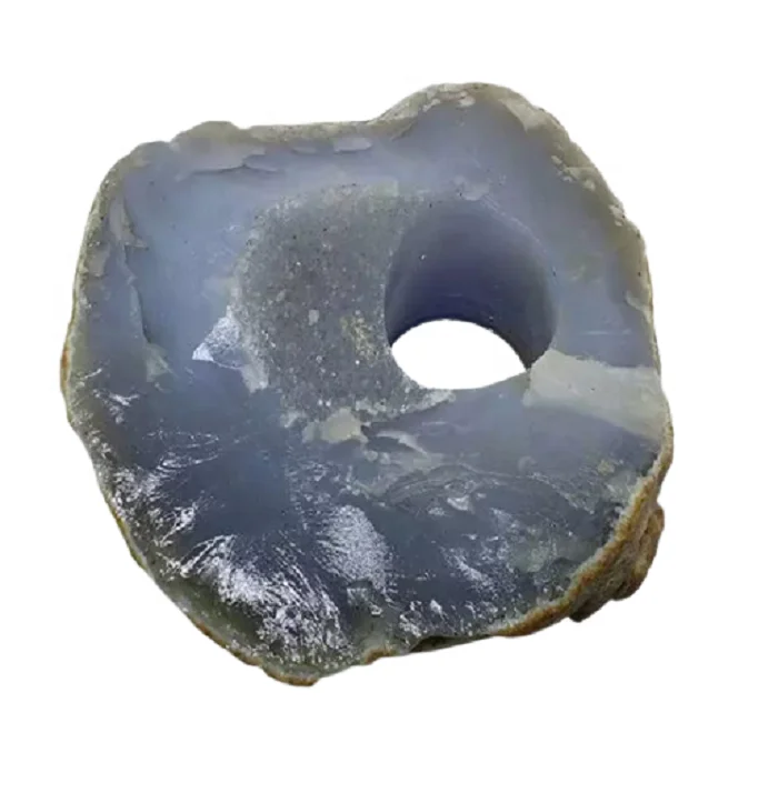 Natural Gemstone Onyx Candle Holder Stand Irregular Shape Healing Incense Burner Xmas Christmas Tree Personalised Men Gift