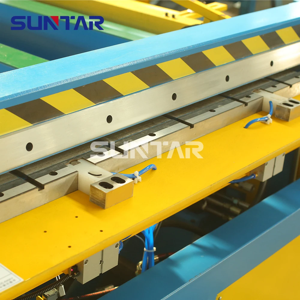 SUNTAY Factory price Ventilation duct Auto duct production line 5 shape hvac air duct making machine for tube production