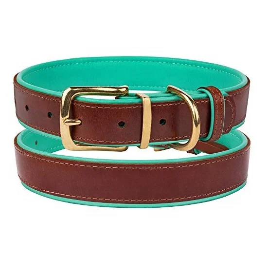 WHOLESALE FACTORY MANUFACTURER REAL LEATHER DOG COLLAR NECK LACE NECK STRAP TOTALLY CUSTOMIZED PREMIUM QUALITY DOG EQUIPMENT