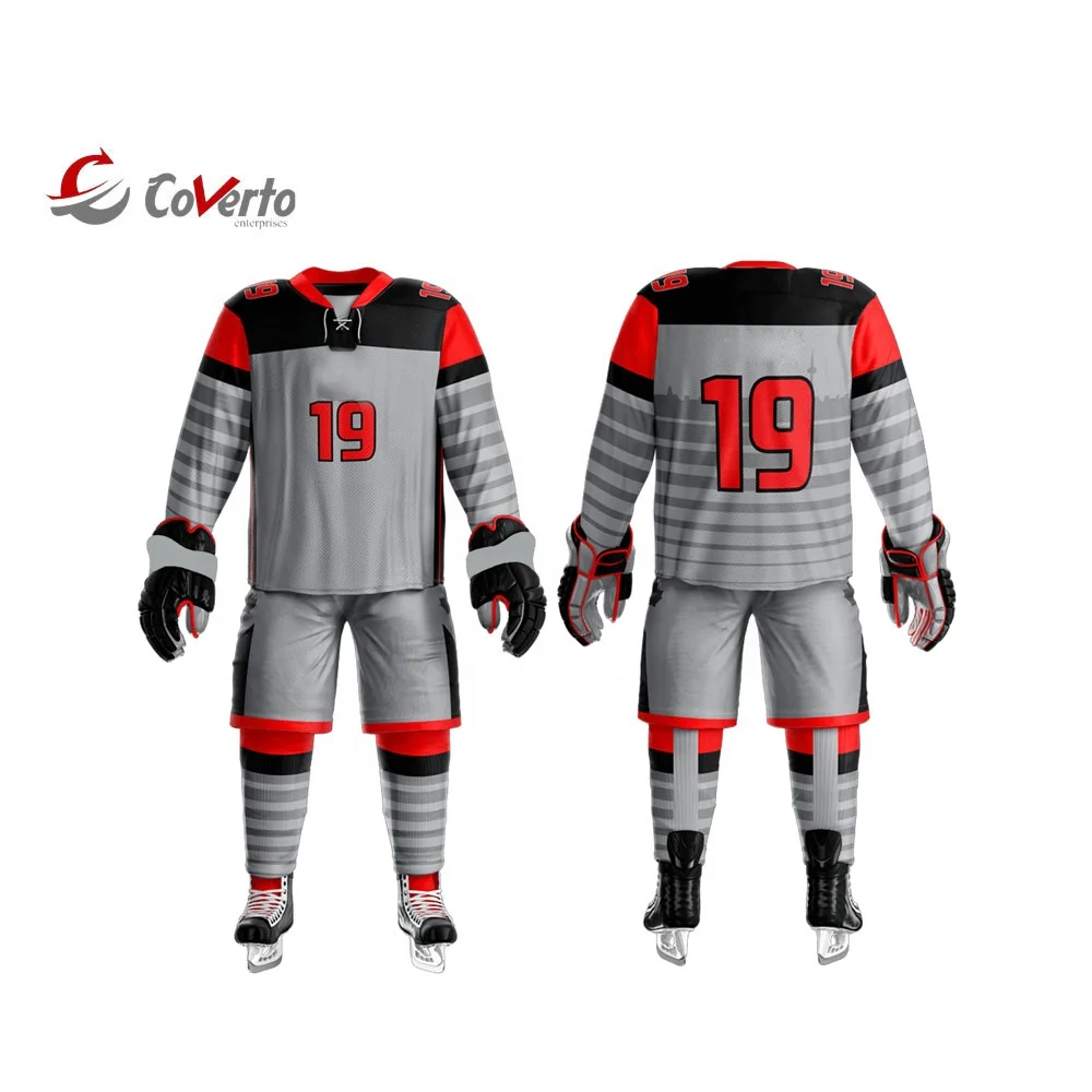  Низкая цена индивидуальная Высококачественная форма для хоккея с шайбой низкая