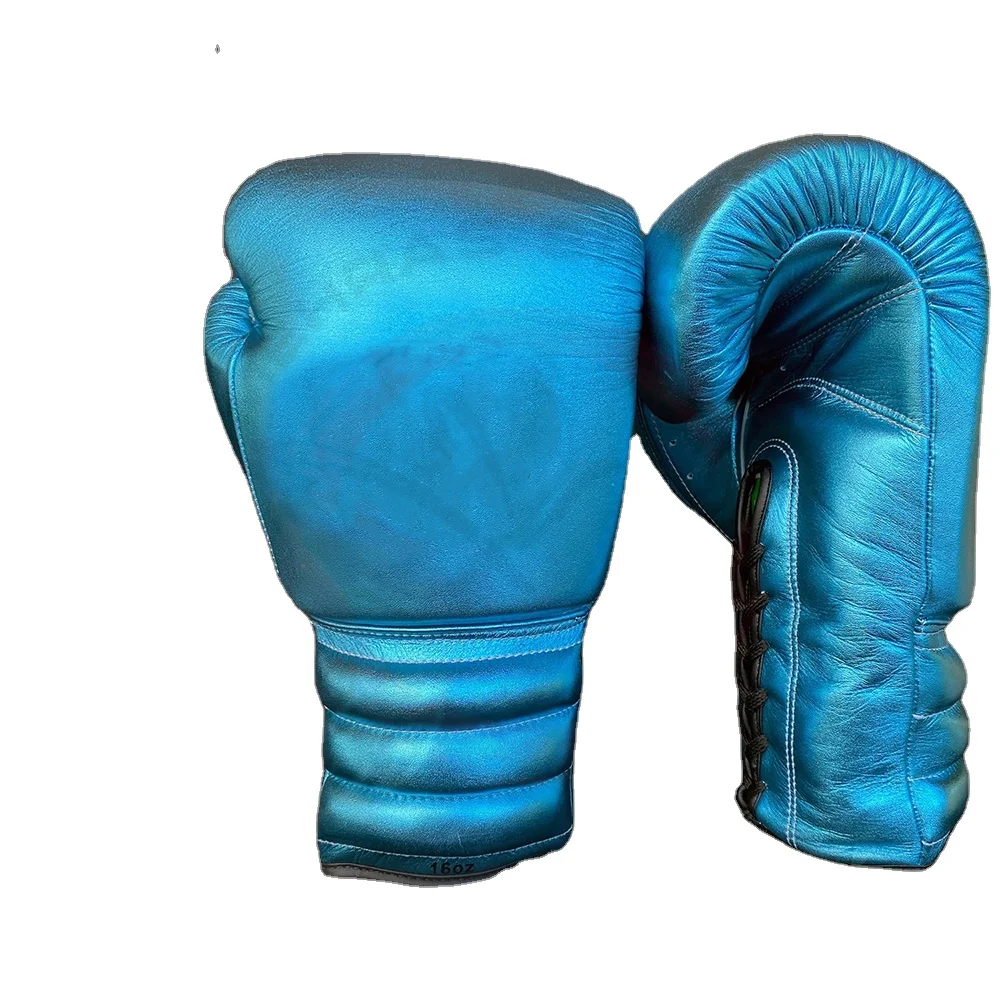 Боксерские перчатки, блестящие спортивные боксерские перчатки из микрофибры для тренировок и соревнований, боксерские перчатки из высококачественного материала