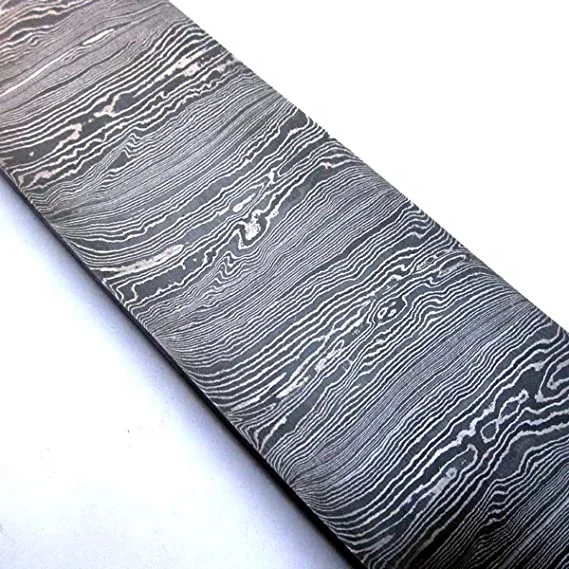 Top Quality Custom Handmade Damascus Blank Billet Damascus Steel Blank Billet For Making Knives