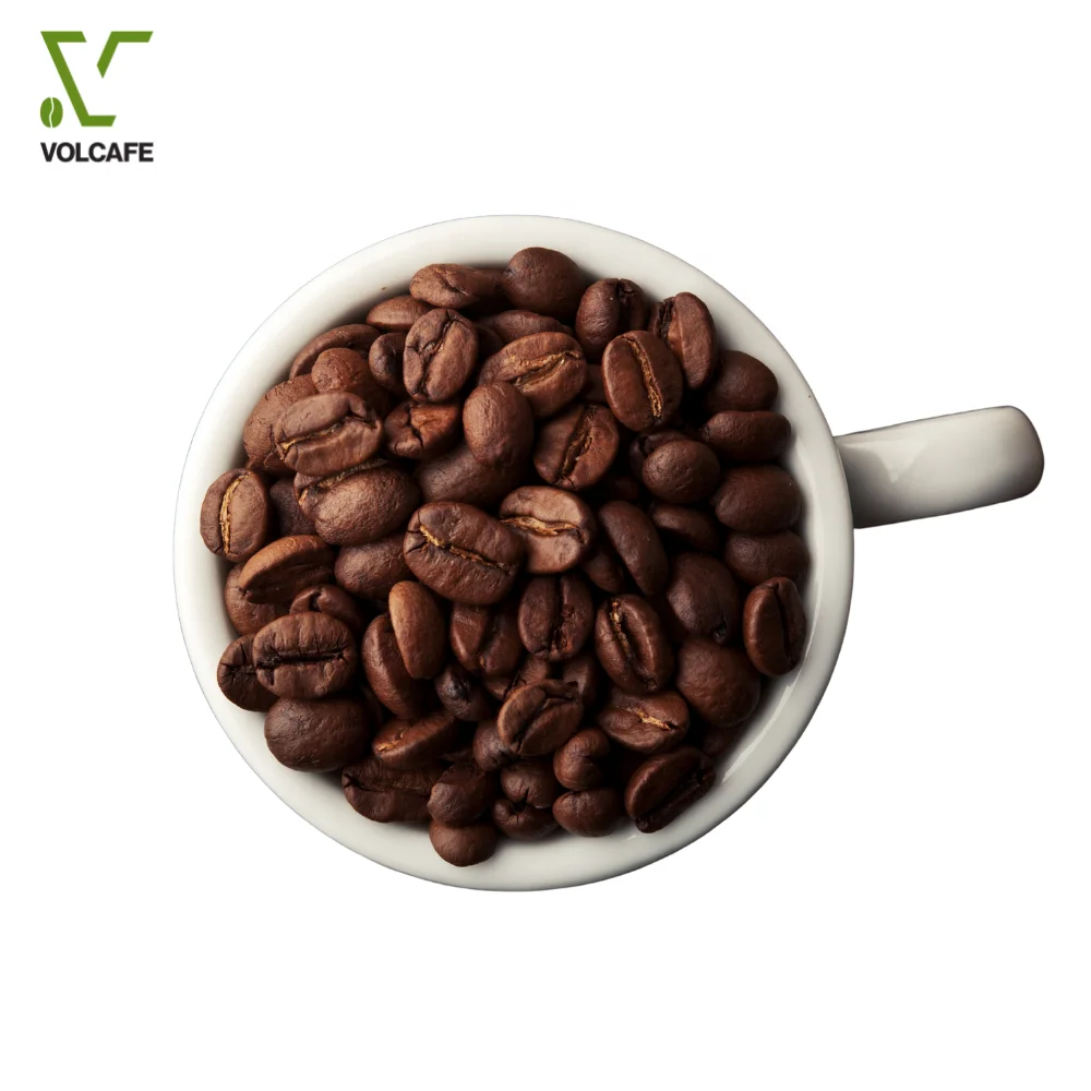 Премиум-кофейный продукт смесь Робуста и арабики хороший корпус жареный кофе для напитков